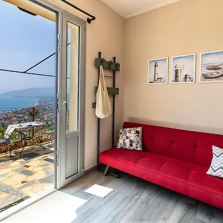 Dom wakacyjny Dimora Concept - Ca' Franca - Sea View Terrace And Private Parking Borgio Verezzi
